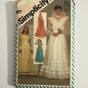 Gunne Sax Size 10 Wedding Dress 6361